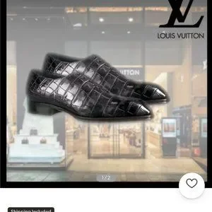 Genuine LV Alligator shoes for men size 8.5 (small) Louis Vuitton | Shoes | Genuine Lv Alligator Shoes For Men  main image 4